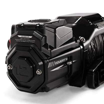 Treuil COVERT 12S Bushranger | 12V | 5443 KG | Synthetique sur Xperts4x4 Accessoires 4x4 Off-Road