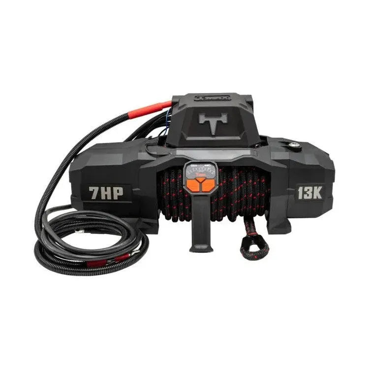 Treuil T-MAX EWI13000S TITAN FORCE VIEW | 5.9T | Câble Synthétique | 12V sur Xperts4x4 Accessoires 4x4 Off-Road