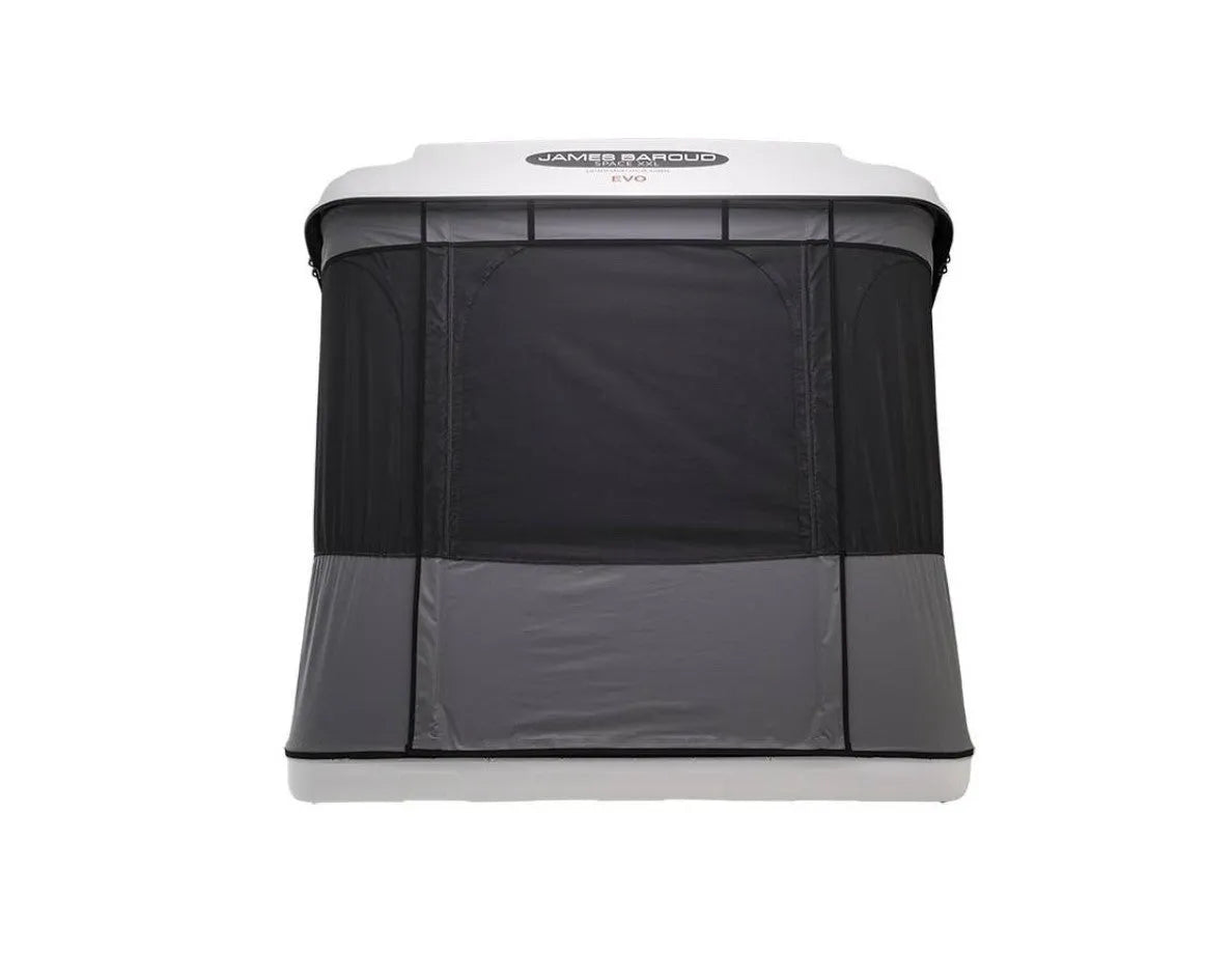Tente de toit Space EVO S/M/XL - James Baroud - ouverture portefeuille sur Xperts4x4 Accessoires 4x4 Off-Road